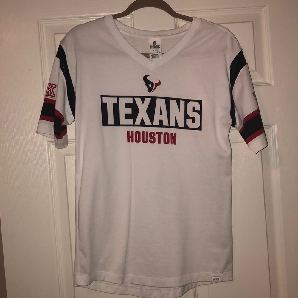 PINK Texans jersey